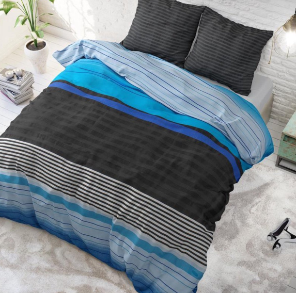 Sleeptime Patalynės Komplektas Vienas Antklodės Užvalkalas Ir Dvi Pagalvių Užvalkalai 200x220 cm 60x70