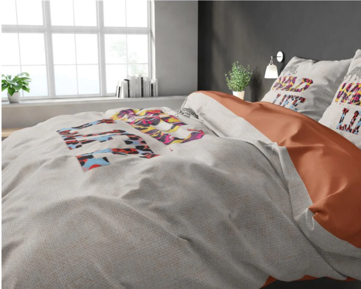 Sleeptime Patalynės Komplektas Vienas Antklodės Užvalkalas Ir Dvi Pagalvių Užvalkalai 200x220 cm 60x70