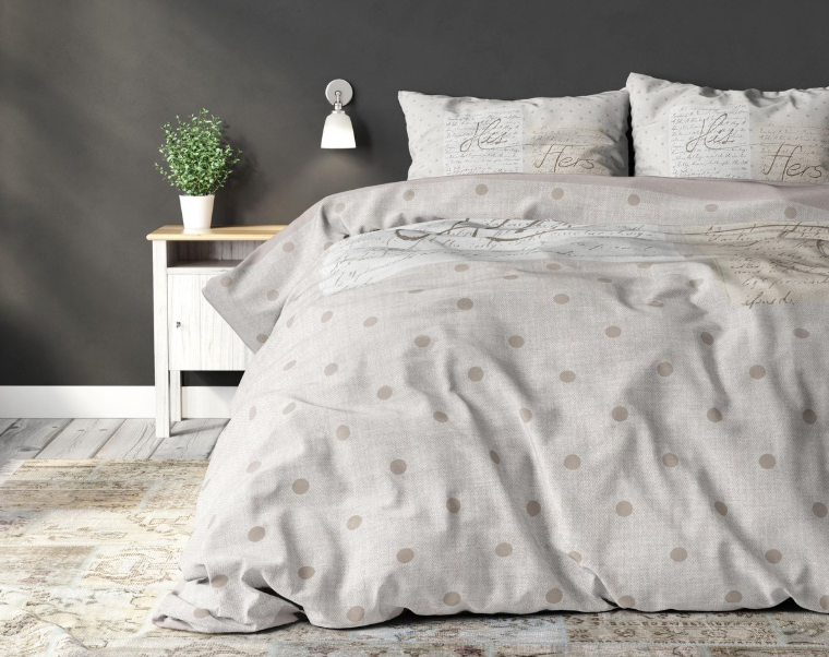 Sleeptime Patalynės Komplektas Vienas Antklodės Užvalkalas Ir Dvi Pagalvių Užvalkalai 200x220 cm 60x70