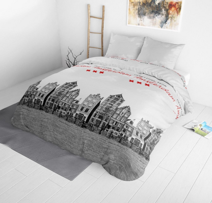 Sleeptime Patalynės Komplektas Vienas Antklodės Užvalkalas Ir Dvi Pagalvių Užvalkalai 200x220 cm 60x70